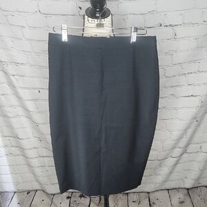 Ann Taylor Pencil Skirt in Charcoal Grey NWT Size 2